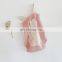 Autumn Baby Girl Infant Children Rabbit Ear Color Matching Knitted Wool One-Piece Suit Baby Bodysuit Triangle Crawling Clothes