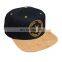 Best quality hand made cotton snapback cap 6 panel sport cap