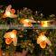 solar Honey Bee LED String Lights Christmas Outdoor Garden Decoration Fairy Lights Garland