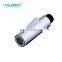 Polished chrome 2 function kitchen faucet tap pull out sprayer