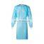 Disposable surgical gown With Back  Isolation Gown with Knit Cuff Hospital medical sterile disposable surgical gowns coverall