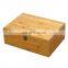 Luxury simple design custom printing wooden jewelry boxes with padlocks