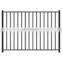hot sale Xinhai #22 H 5 ft * W 6 ft power coated Aluminium alloy ornamental fence panel