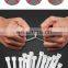 new  nylon cable ties factory wholesale high quality  Black white industrial grade nylon cable tie