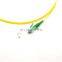 1.0Meter G.657A1 Single mode SM 9/125um G.657A1  LC/APC  Fiber Optic Pigtail