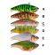 6 color pencil VIB lure bait 7.4cm 20.5g fake bait 6#BKB fish hook hard bait with fish hook