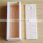 hot sale natural solid wood sliding wooden box for sale