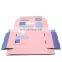 Disposable corrugated flat mailer box plain folding carton mailer box for retail