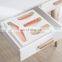 Food Sandwich bag ziplock White Acrylic Storage Organizer Holder Acrylic Ziplock Bag Organizer