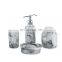 New design household 4 pieces bath set home decorative bath set bathroom accessory