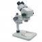 7X-45X Optics Binocular Industry Zoom Stereo Microscope Magnifier with LED Ring Lamp KLN0745-B1
