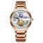 TEVISE t845b Man Newest Hollow Design Automatic Mechanical Watches Sun Moon Phase Business Stainless Steel  Wristwatch