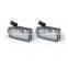 2Pcs LED License Number Plate Light Lamps For Ford Escape Ranger Kuga 1 2 C-MAX Focus 2 3 Ecosport Edge Fiesta 6 7 Mondeo 4 5