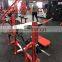 Bench press strength trainer hard pull arm back lever on stomach row lift reverse