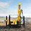 Hengwang HQZ-260L 260m Diesel Crawler Hard Rock Water Well Drilling Rig Machine With Air Compressor