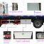 Customized dongfeng brand 4*2 LHD 4T flatbed wrecker towing truck