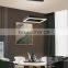 Residential Fixtures Decorative Cafe Chandelier Lamp Home Modern Crystal Nordic Stainless Steel LED Pendant Lamp