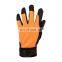 Industrial Safety Gloves Men Women Construction Polyester PU Leather Working Gloves Mechanic Work Gloves
