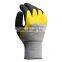 Polyester Liner Super Anti Slip Latex Coated Safety Work Gloves Working Gloves Manufacturer of Latex Glove