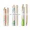 Wholesale Bamboo Disposable Twins Sushi Chopsticks with Open Paper Sleeve