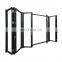 Folding Sliding Door System aluminum glass bi-fold door