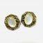 2023 custom OEKO-TEX gold alloy Hand Sewing Button for coat