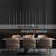 Modern Factory Crystal Chandelier Brass Decorative Lamp LED Light Source Middle Size Home Restaurant Kitchen Island Banquet