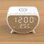 15W Multifunctional Magnetic Wireless Charging Station LED Digital Display Alarm Clock Safe Fast Charging Overvoltage Protection