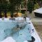 swim spa Freestanding acrylic balboa system rectangular above ground massage function swimming pool