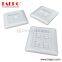Sample Free 86x86mm AP style 1port 2 port 4 port RJ45 modular keystone jack network wall faceplate outlet