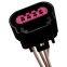 8 Conectores de inyector de combustible, enchufes y clips de cableado, colgantes EV6 EV14 para corte y empalme, conectores de arnés de cableado de tractor