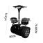 china 4 wheeler electric scooter balance scooter electrical golf cart 4 wheeler stand up standing scooter 1000W