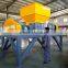 Powerful double shafts double motors tire shredder
