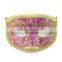 Custume Carnival Accessories HT-HF032 Plastic Half Face Party Eye Mask and Charistma Party Eye Mask