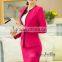 Custom Order!!! 2016 new style lady two-piece suit office uniform designs for womans s career dress