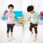 2015 New baby clothes collection top, waistcoat and pants 3pcs boy outfits set