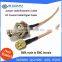 Hot sale!!RF Wireless patch leads cable SMA Male To BNC Male right angle adapter RG58 50CM