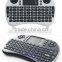 Mini I8 wireless keyboard touchpad for laptops car TV mouse and keyboard