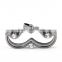 Direct Manufacturer High Quality New Design Beard Shape Floating Locket Pendant Interchangeable Metal Locket Pendant