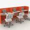 Hot Selling Wooden Office Cubicle Design With Cabinet(SZ-WS265)
