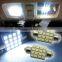 2x White 16-SMD 1.50" 36mm 6418 C5W LED Bulbs For Car License Plate Light LC-1