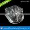 Disposable make up clear cosmetic blister tray