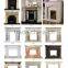 indoor used corner double fireplace mantel