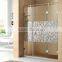 High Safe L Irregular shape glass door for shower enclosures/cabin/bathroom