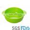 Wholesale portable humanized design children silicone bowl baby bowls with handles
