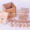 continued selling kids learning toys cubes & triangular prisms OEM gabe creative toys