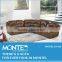 luxury living room furniture leather sofa