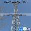 3-leg tubular wifi communication towers