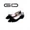 GD 2016 new fashion shoes office ladies flat shoes girls bow-tie beads leisure shoes