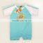 Hot sale cotton summer baby clothing girl baby romper